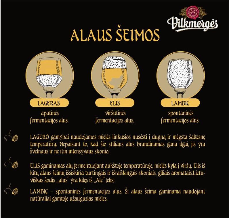Prekės ženklas: Vilkmergės ALAUS ŠEIMOS LAGERAS ELIS LAMBEC
